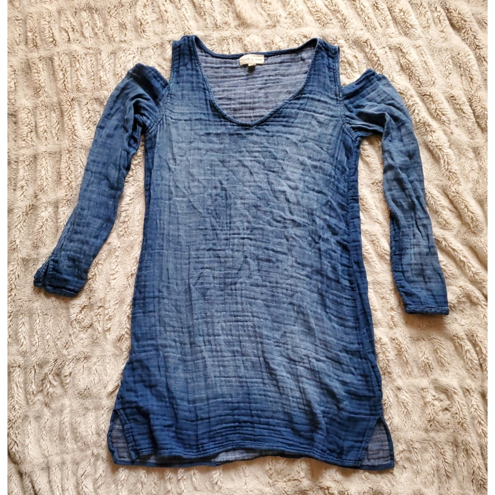 Cloth and stone, Medium, Jean shirt